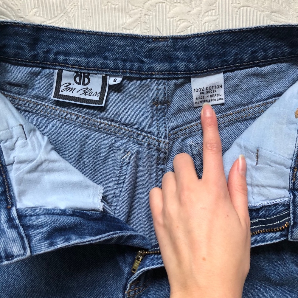 Bill Blass Vintage High Waisted Mom Jeans - Picture 11 of 11